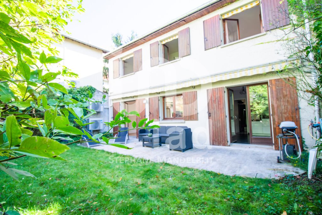 Maison à vendre St Maur des Fossés, vue jardin